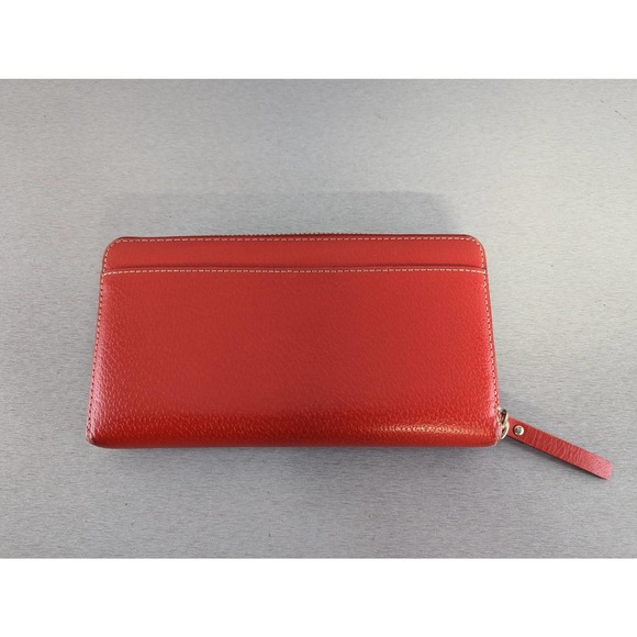 Kate Spade Wellesely Nada Red Travel Wallet Clutch - Picture 2 of 3